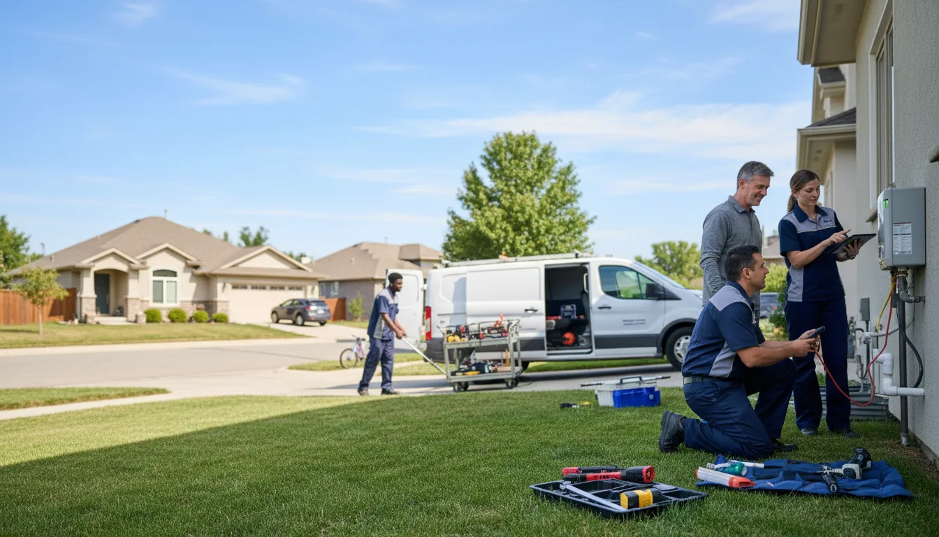 Tankless water heater service in Coleville, CA